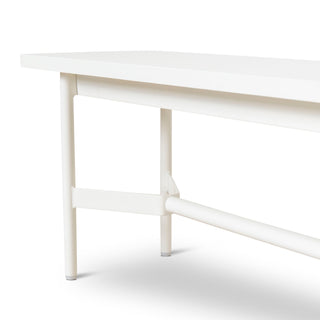 Lara Bench White