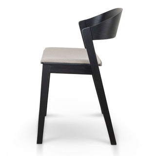 Redfern Dining Chair Black Grey
