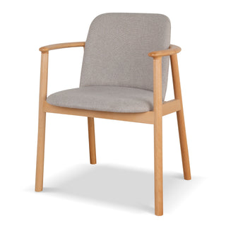 Heidi Armchair Grey Natural