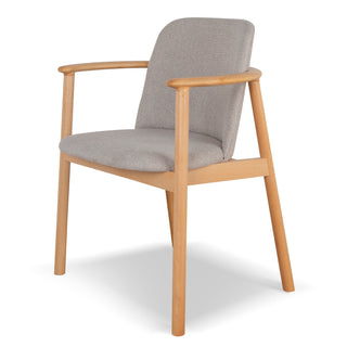 Heidi Armchair Grey Natural