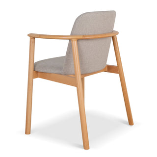 Heidi Armchair Grey Natural