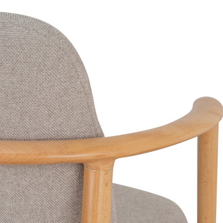 Heidi Armchair Grey Natural