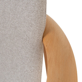 Heidi Armchair Grey Natural