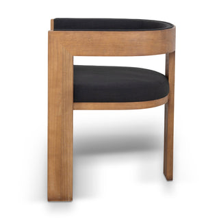 Albany Dining Chair Black Brown
