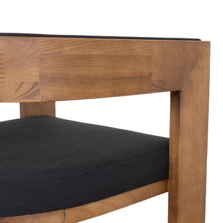 Albany Dining Chair Black Brown