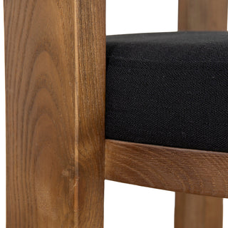 Albany Dining Chair Black Brown