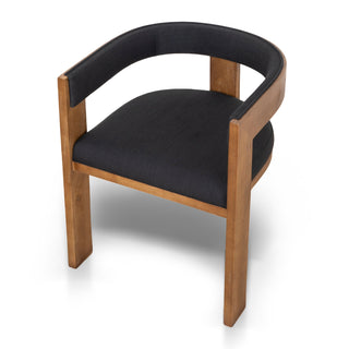Albany Dining Chair Black Brown