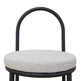 Poppy Dining Chair Black Grey