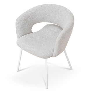 Hugo Dining Chair White Grey