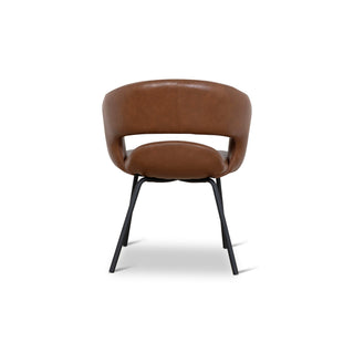 Mosman Dining Chair Black Brown