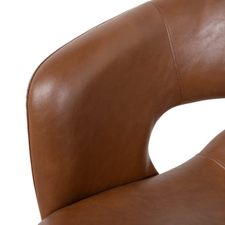 Mosman Dining Chair Black Brown