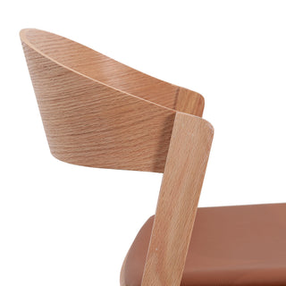 Torquay Dining Chair Natural Brown