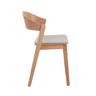 Max Dining Chair Grey Natural