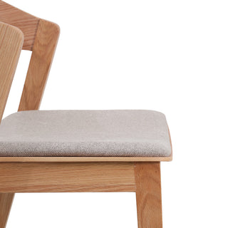 Max Dining Chair Grey Natural