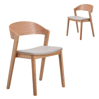 Max Dining Chair Grey Natural