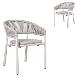 Nate Dining Chair White Sand
