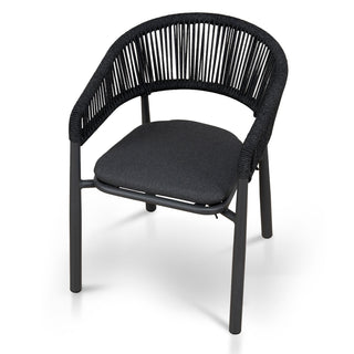Archie Dining Chair Charcoal
