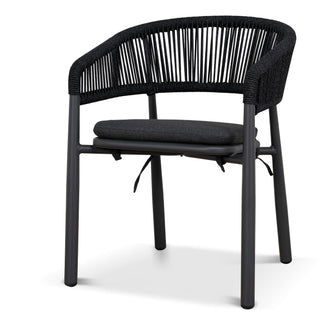 Archie Dining Chair Charcoal