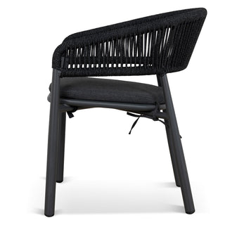 Archie Dining Chair Charcoal