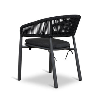 Archie Dining Chair Charcoal