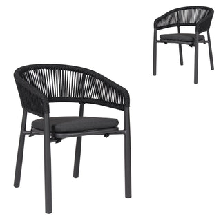 Archie Dining Chair Charcoal
