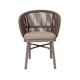 Oscar Dining Chair Brown Beige