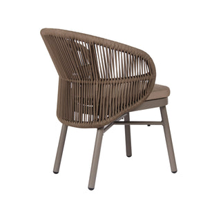 Oscar Dining Chair Brown Beige