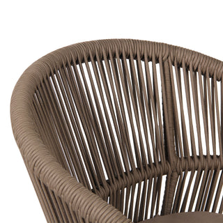 Oscar Dining Chair Brown Beige