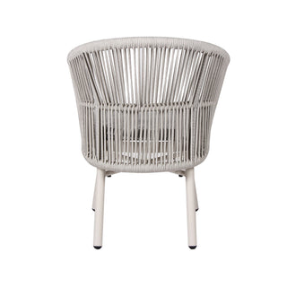Miles Dining Chair White Grey Sand