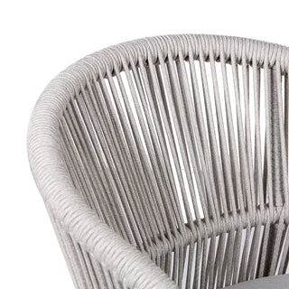 Miles Dining Chair White Grey Sand