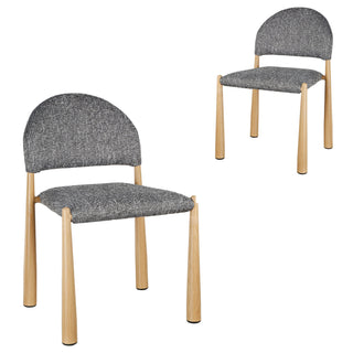 Caleb Dining Chair Grey Blue