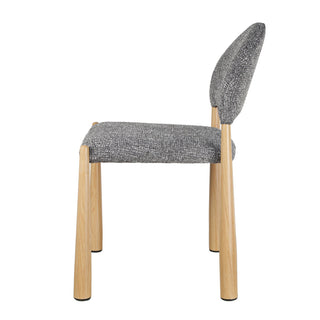 Caleb Dining Chair Grey Blue