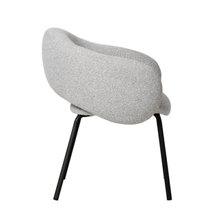 Dubbo Dining Chair Black Grey