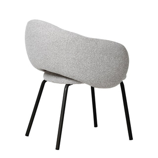 Dubbo Dining Chair Black Grey