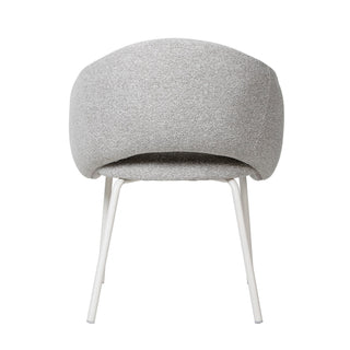 Logan Dining Chair White Grey