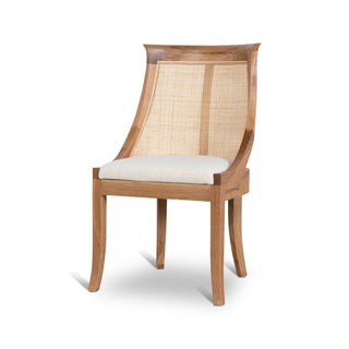 Henry Dining Chair Beige Blue