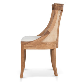 Henry Dining Chair Beige Blue