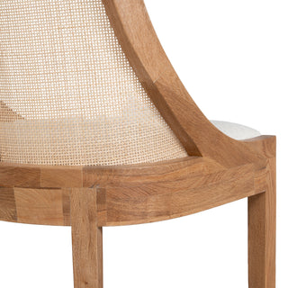 Henry Dining Chair Beige Blue