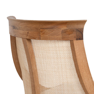 Henry Dining Chair Beige Blue