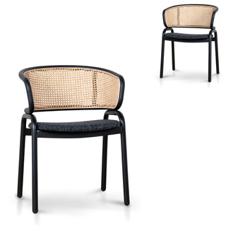 Wagga Dining Chair Grey Tan