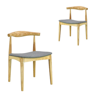 Aria Dining Chair Grey Natural