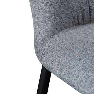 Finn Dining Chair Black Grey