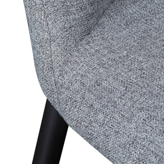 Finn Dining Chair Black Grey