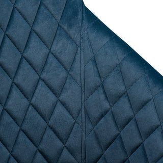 Bondi Dining Chair Black Blue Navy