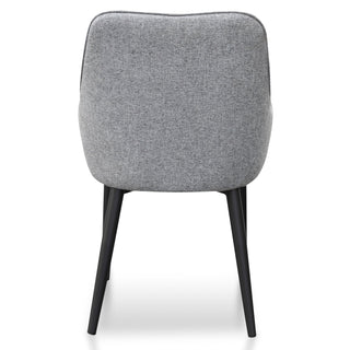Balmain Dining Chair Black Grey