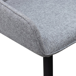 Balmain Dining Chair Black Grey