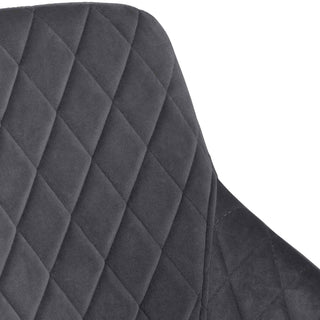 Mosman Dining Chair Black Grey
