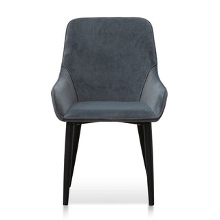 Aria Dining Chair Black Grey