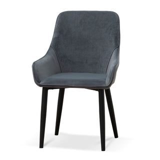 Aria Dining Chair Black Grey