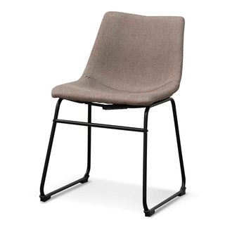 Hobart Dining Chair Grey Brown